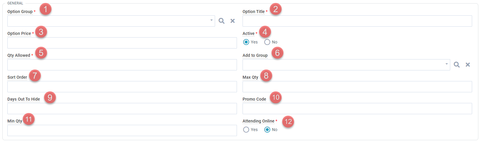 Product Option Price Fields Image