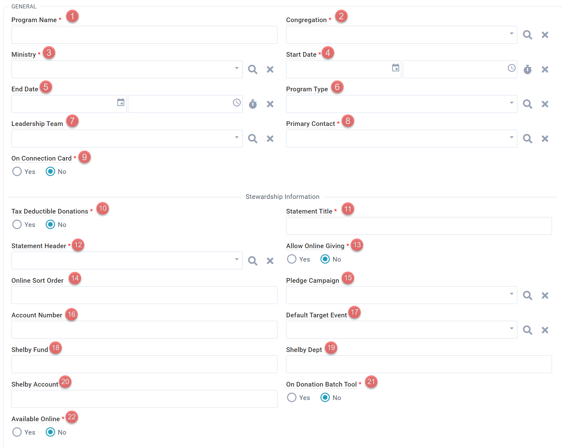 Program Fields Image 1