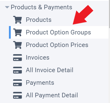 Product Options Group Image